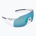 Okulary przeciwsłoneczne Red Bull SPECT Gabe white/smoke with blue mirror