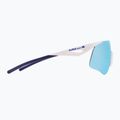 Okulary przeciwsłoneczne Red Bull SPECT Mark white/smoke with blue mirror 4