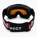 Gogle narciarskie Red Bull SPECT Neon black/orange with red mirror 3