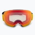 Gogle narciarskie Red Bull Spect Bent Photo matt black/brown with red chrom x 2
