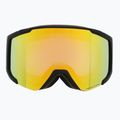 Gogle Red Bull SPECT Jibb matt black/smoke with yellow mirror 5