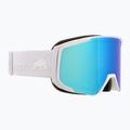 Gogle Red Bull SPECT Jibb matt white/smoke with blue mirror