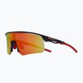 Okulary przeciwsłoneczne Red Bull SPECT Riddle dark blue/red with red mirror 3