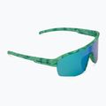Okulary przeciwsłoneczne Red Bull SPECT Dundee matt turquoise pattern/smoke green-purple mirror