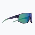 Okulary przeciwsłoneczne Red Bull SPECT Dash dark purple/smoke with green-purple mirror