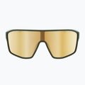 Okulary przeciwsłoneczne Red Bull SPECT Daft matt metallic olive/ brown with gold mirror 3
