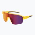 Okulary przeciwsłoneczne Red Bull SPECT Dundee matt clear yellow/ smoke with red-purple mirror
