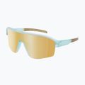 Okulary przeciwsłoneczne Red Bull SPECT Dundee matt clear light blue/ brown with gold mirror 2