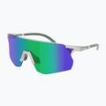 Okulary przeciwsłoneczne Red Bull SPECT Ruffy IB matt metallic light grey/green with green mirror 2