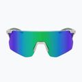 Okulary przeciwsłoneczne Red Bull SPECT Ruffy IB matt metallic light grey/green with green mirror 3