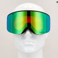 Gogle narciarskie Giro Axis black wordmark/emerald/ infrared 11