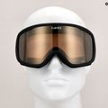 Gogle narciarskie damskie Giro Moxie W black core light/amber gold/yellow 9