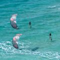 Latawiec kitesurfingowy DUOTONE Rebel SLS 2022 grey/coral red 2