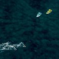 Latawiec kitesurfingowy DUOTONE Evo SLS mint/purple 6