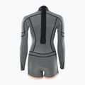 Pianka do pływania damska ION Amaze Shorty 2.0 mm Back Zip black flowers 4
