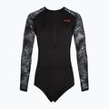Strój kąpielowy jednoczęściowy damski ION Swimsuit black flowers
