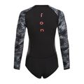 Strój kąpielowy jednoczęściowy damski ION Swimsuit black flowers 2