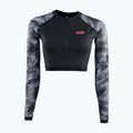 Longsleeve do pływania damski Shorty UV black