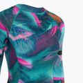 Pianka do pływania damska ION Amaze Hot Shorty 1,5 mm Front Zip tropical palm glitch 3