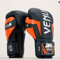 Rękawice bokserskie Venum Elite navy/silver/orange 7