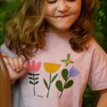 Koszulka dziecięca KID STORY Bawełna organiczna pink blash 9