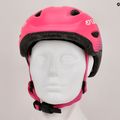 Kask rowerowy dziecięcy Giro Scamp Integrated Mips Jr matte pink/purple fade 8