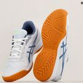 Buty do siatkówki dziecięce ASICS Upcourt 5 GS white/denim blue 10