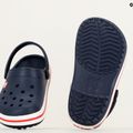 Klapki dziecięce Crocs Crocband Clog Kids navy/red 11