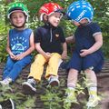 Kask rowerowy dziecięcy woom Kids blue 10