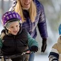 Kask rowerowy dziecięcy woom Kids purple 13