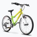 Rower dziecięcy woom 4 + Nóżka Leggie M atomic neon 3