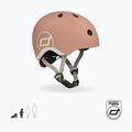 Kask dziecięcy Scoot & Ride XXS-S mocha 7