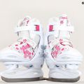 Łyżwy dziecięce Roces Jokey Ice 3.0 Girl white/pink 10
