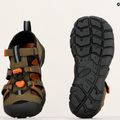 Sandały dziecięce KEEN Seacamp II CNX dark olive/gold flame 9