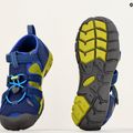 Sandały juniorskie KEEN Seacamp II CNX blue depths/ chartreuse 9