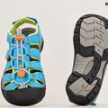 Sandały juniorskie KEEN Newport Boundless blue atoll/daiquiri green 9