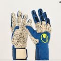 Rękawice bramkarskie uhlsport Hyperact Supergrip+ Reflex granatowe 7