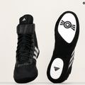 Buty bokserskie męskie adidas Combat Speed.5 black/silver BA8007 10