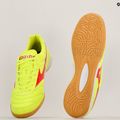 Buty piłkarskie męskie Mizuno Morelia Sala Elite IN safety yellow/fiery coral 2/galaxy silver 11