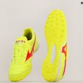 Buty piłkarskie Mizuno Morelia Sala Elite TF safety yellow/fiery coral 2/galaxy silver 11