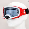 Gogle rowerowe Fox Racing Airspace Core fluorescent red/smoke 8