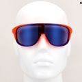 Okulary przeciwsłoneczne GOG Medusa matt neon orange/blue mirror 10