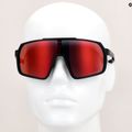 Okulary przeciwsłoneczne GOG Okeanos matt black/polychromatic red 7