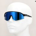 Okulary przeciwsłoneczne Alpina Sonic Q-Lite black matt/ blue mirror 9