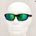 Okulary przeciwsłoneczne dziecięce UVEX Sportstyle 507 black matt/green/mirror green 12