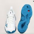 Buty do siatkówki Mizuno Wave Momentum 3 white/sailor blue/silver 10