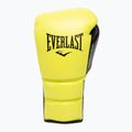 Rękawice bokserskie Everlast Powerlock 2 Laced Pro Training neon yellow 8