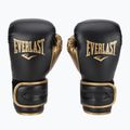 Rękawice bokserskie Everlast Powerlock 2 black/gold 2