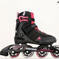 Rolki damskie Rollerblade Sirio 80 W black/raspberry 9