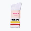 Skarpety damskie IMPALA Stripe 3 pary white 2